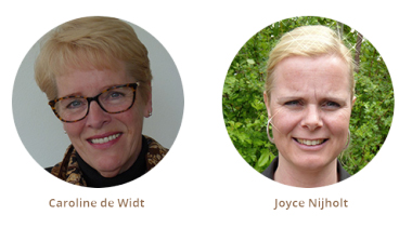 Caroline de widt en Joyce Nijholt